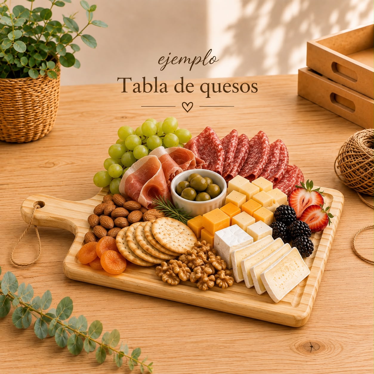 Tabla de charcutería